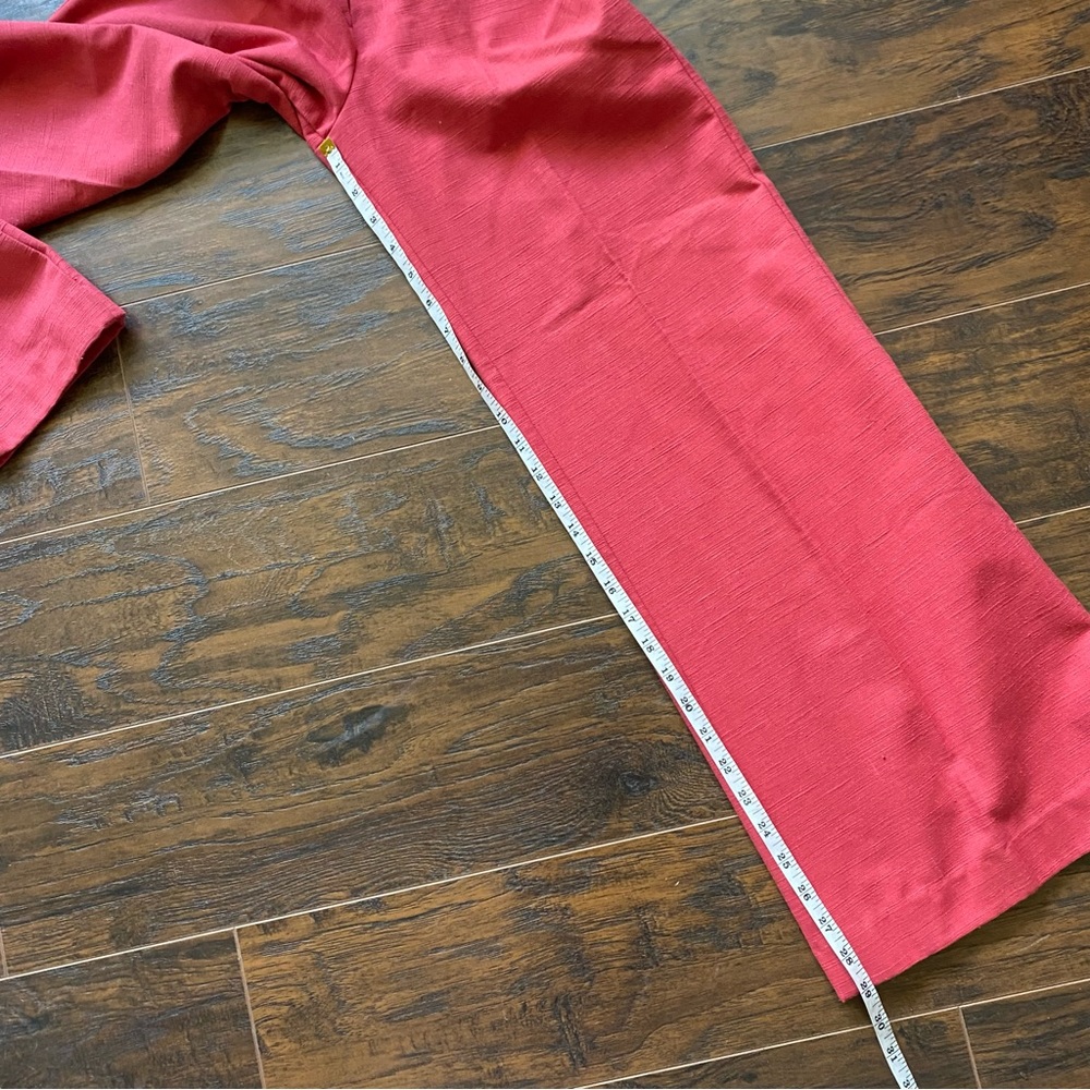 vintage pink wide leg pants - Picture 8 of 10